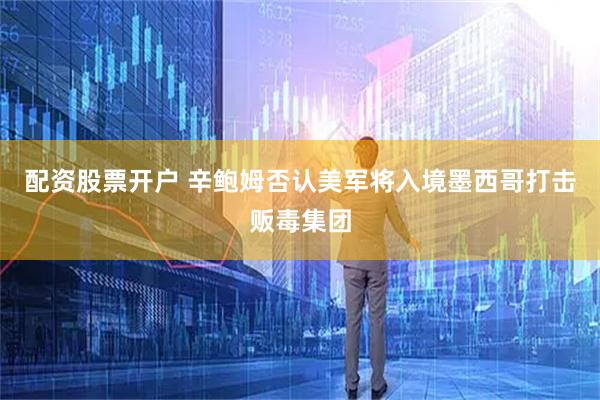 配资股票开户 辛鲍姆否认美军将入境墨西哥打击贩毒集团